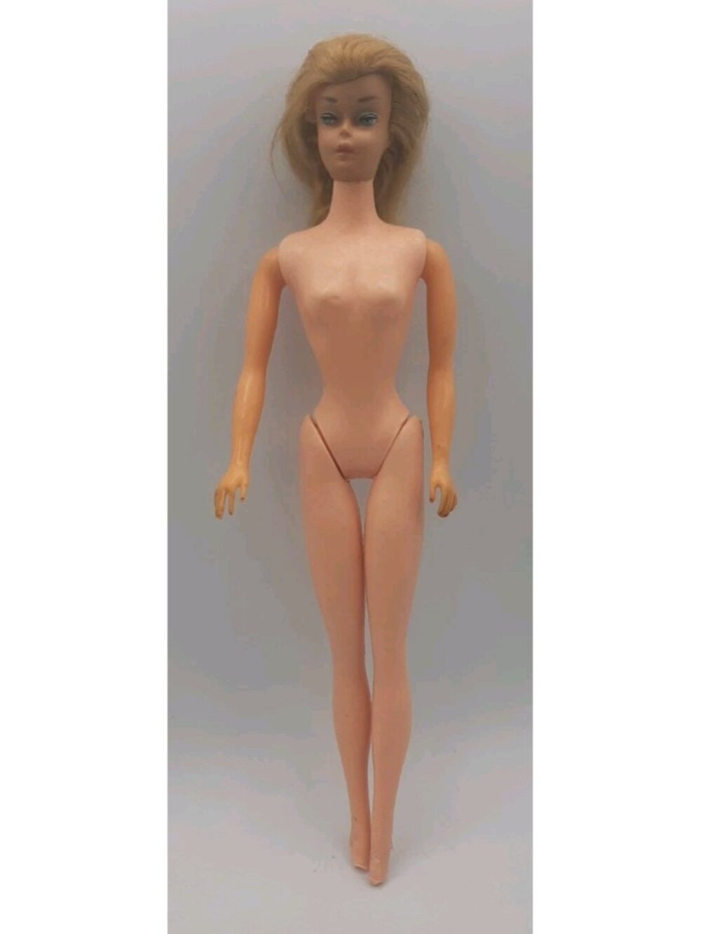 Rare Vintage 1960s Reliable Canada Mitzi Doll Blonde with Straight Hair READ